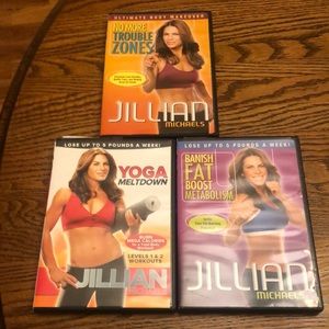 3 workout DVD’s